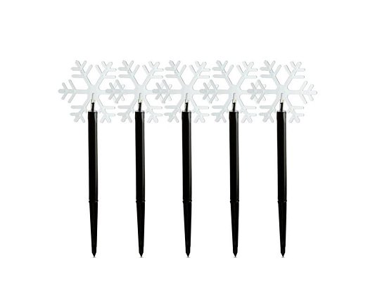 Dekorace vánoční HOME 59764 Zapichovací sněhová vločka