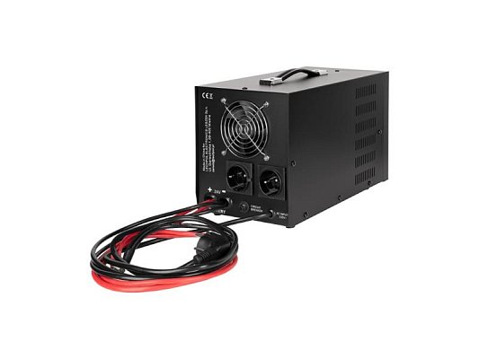 Zdroj záložní KEMOT PROsinus-2600/24-LFP4 24V 230V 2600VA 1800W Black URZ3429-LFP4