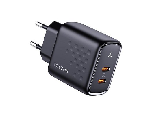 Adaptér USB VOLTME Revo 45 Duo CC 45W EU Black
