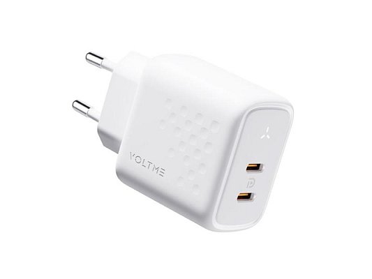 Adaptér USB VOLTME Revo 45 Duo CC 45W EU White