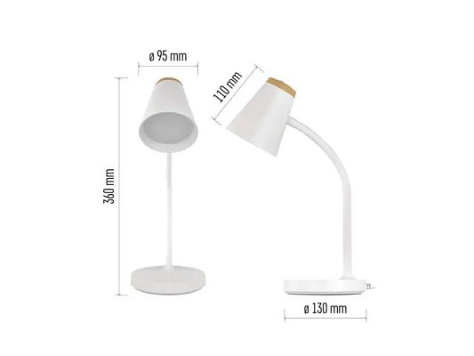 Lampa stolní EMOS Z7641W Tara