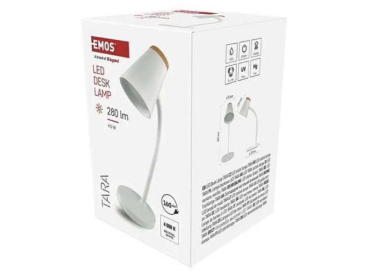 Lampa stolní EMOS Z7641W Tara