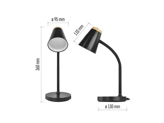 Lampa stolní EMOS Z7641B Tara