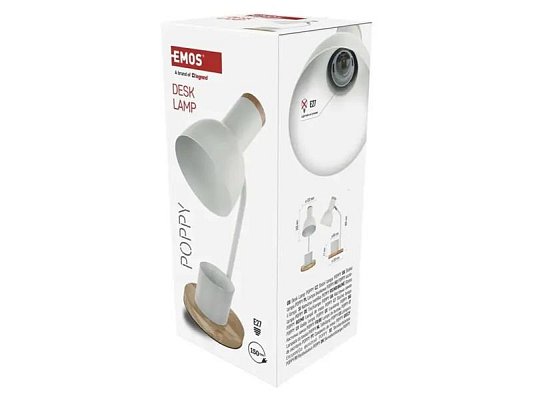 Lampa stolní EMOS Z7640W Poppy