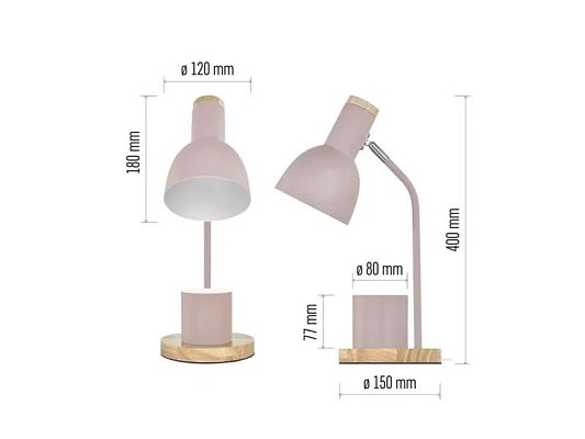 Lampa stolní EMOS Z7640P Poppy