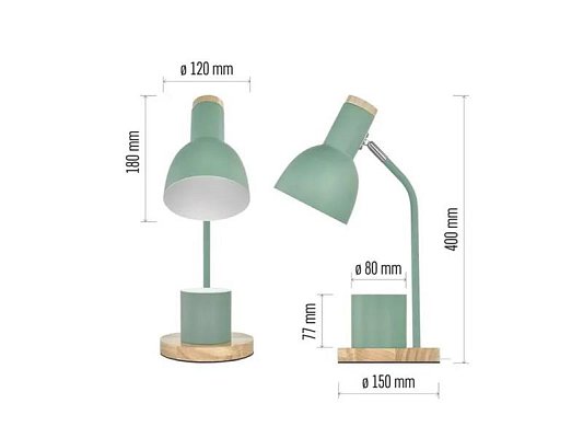Lampa stolní EMOS Z7640GR Poppy