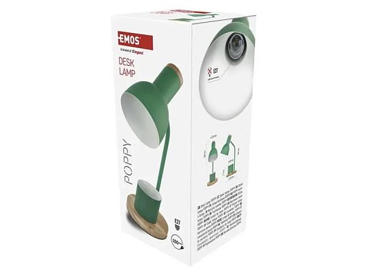 Lampa stolní EMOS Z7640GR Poppy