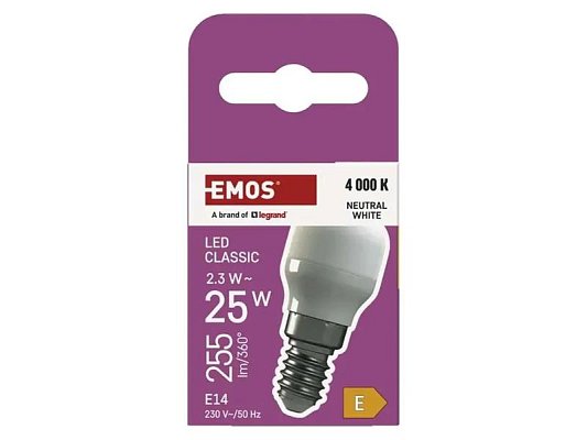 Žárovka do lednice E14 2,3W EMOS Z6923