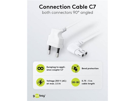 Kabel napájecí GOOBAY 97357 5m