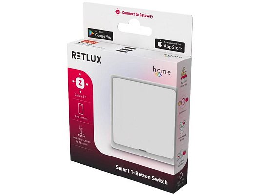 Smart vypínač osvětlení RETLUX RSH 303 ZigBee