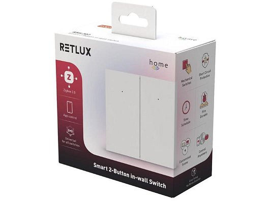 Smart vypínač osvětlení RETLUX RSH 302 ZigBee
