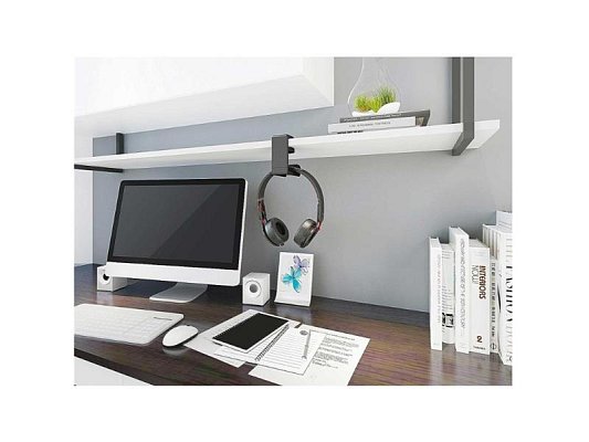Držák na sluchátka YENKEE YHS 02BK Hinge