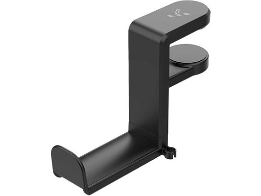 Držák na sluchátka YENKEE YHS 02BK Hinge