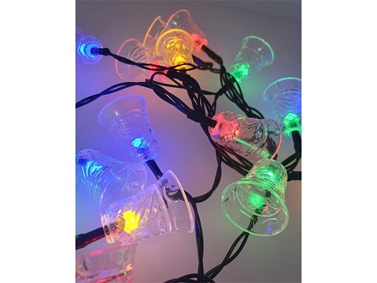 Řetěz vánoční TRIXLINE TR-220V zvonečky