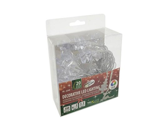 Řetěz vánoční TRIXLINE TR-224V stromečky a sobi