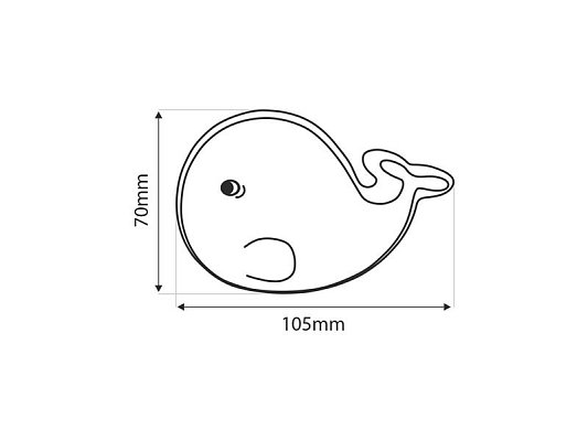 Noční světlo TRIXLINE TR-018M Velryba