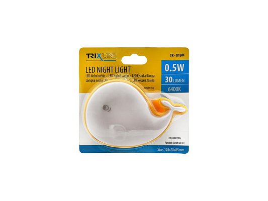 Noční světlo TRIXLINE TR-018M Velryba
