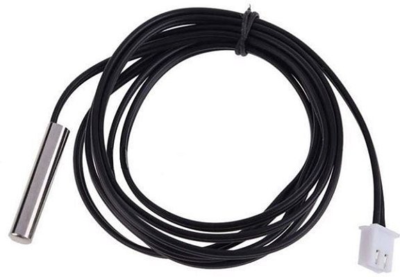 Teplotní sonda B3950 10k s termistorem NTC, kabel 2m