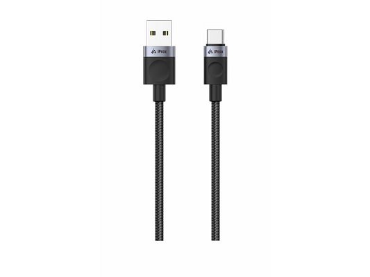 Kabel iPEAX 90010103 USB/USB-C 1m Black