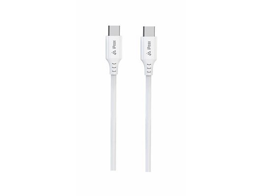 Kabel iPEAX 90010110 USB-C/USB-C 1m White
