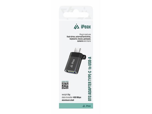 Adaptér iPEAX 90010141 USB/USB-C OTG