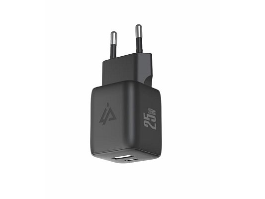 Adaptér USB iPEAX GaN USB/USB-C 90010126 Black
