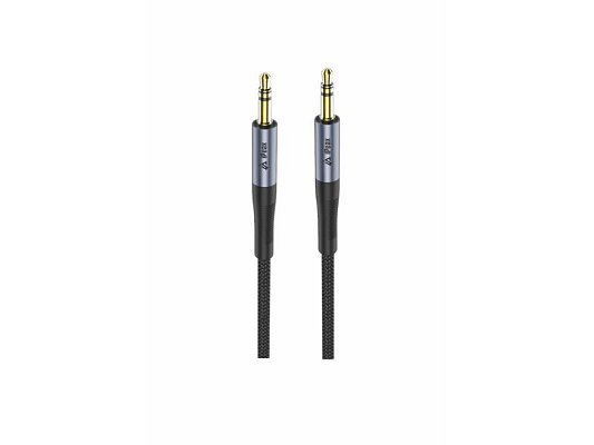 Adaptér iPEAX 90010140 2xJACK 3,5mm (pro poslech hudby) Black