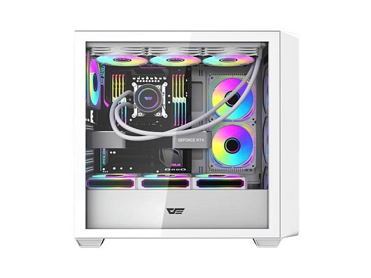 Počítačová skříň DARKFLASH DS900WD White