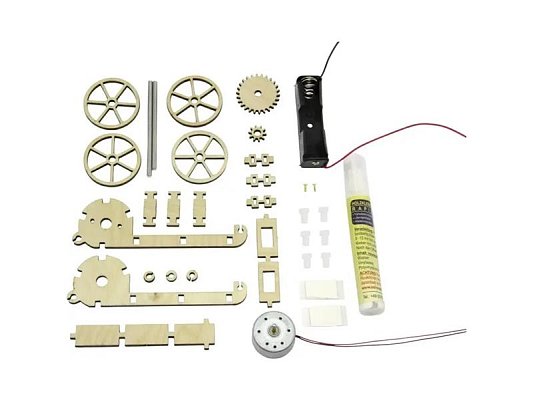 Stavebnice Sol Expert 40445 E-Mobil auto
