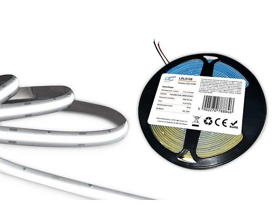 LED pásek 24V IP20 bílá přírodní 5m LTC LXL5138