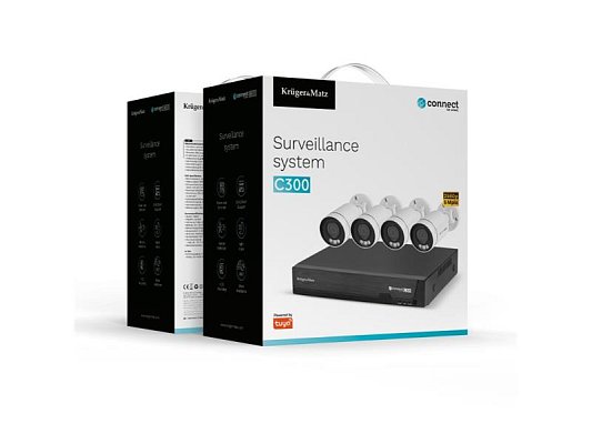 Kamerový systém KRUGER & MATZ Connect C300 WiFi Tuya