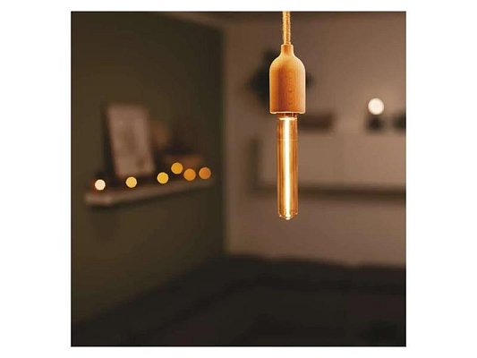 Žárovka DECO LED E27 2W flame EMOS Z5AI01