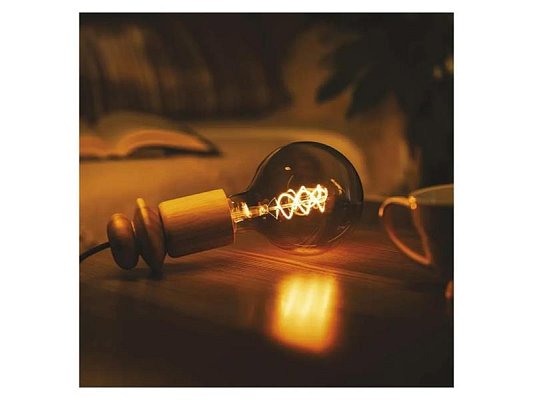 Žárovka DECO SMOKED LED E27 4,5W flame EMOS Z58311