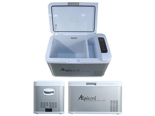 Autochladnička ALPICOOL 07081 Silver Frost 25l Bluetooth