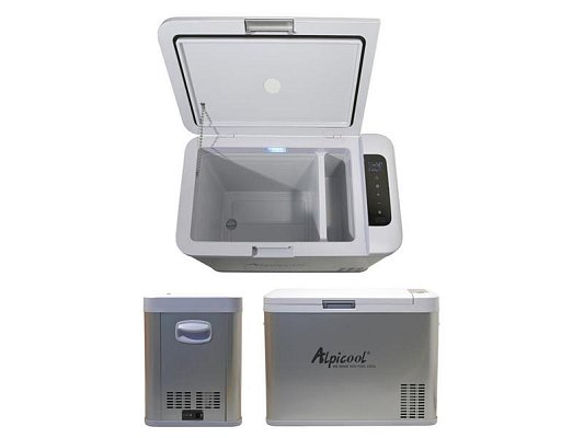 Autochladnička ALPICOOL 07082 Silver Frost 35l Bluetooth