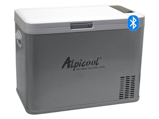 Autochladnička ALPICOOL 07082 Silver Frost 35l Bluetooth