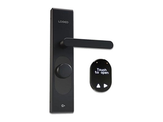 Smart zámek LOQED Black WiFi Bluetooth