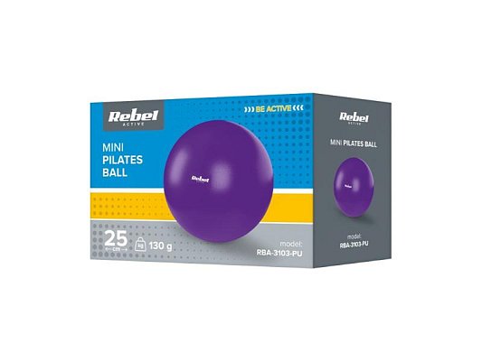 Mini pilates míč RBA-3103-PU 25cm Purple