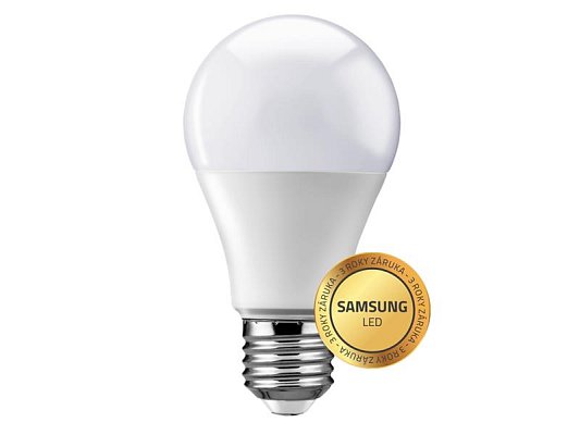Žárovka LED E27  9W A60 bílá studená GETI SAMSUNG čip