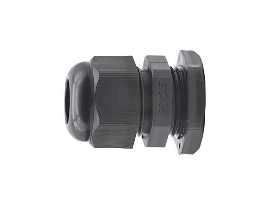 Kabelová průchodka PG-13,5 pro kabel 6-12mm černá