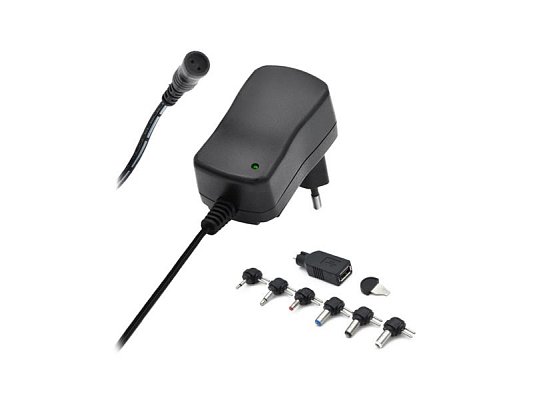 Adaptér napájecí 3-12V 600mA GETI GPA06A