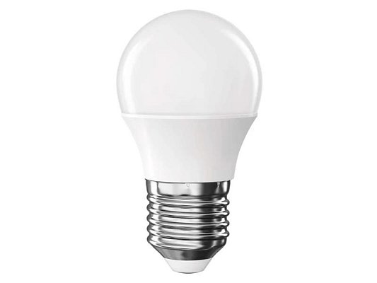 Žárovka LED E27 2,5W Classic Mini Globe bílá teplá EMOS ZQ6D11