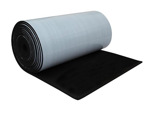 Pryžová izolace samolepicí - 9mm x 1500mm (1m)