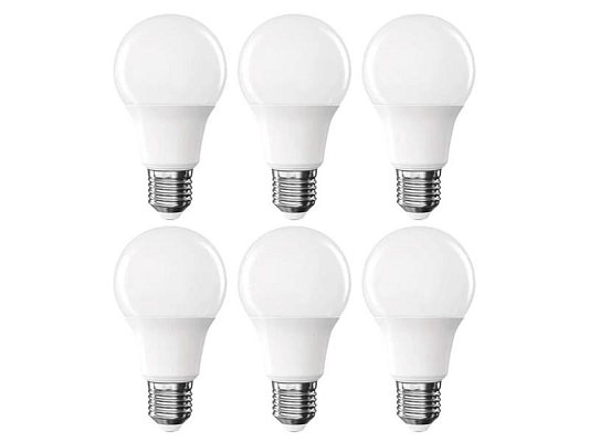 Žárovka LED E27 8,8W A60 bílá přírodní EMOS ZL5F48.6 6ks