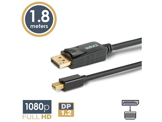 Kabel DELIGHT 20336A Mini DisplayPort 1,8m