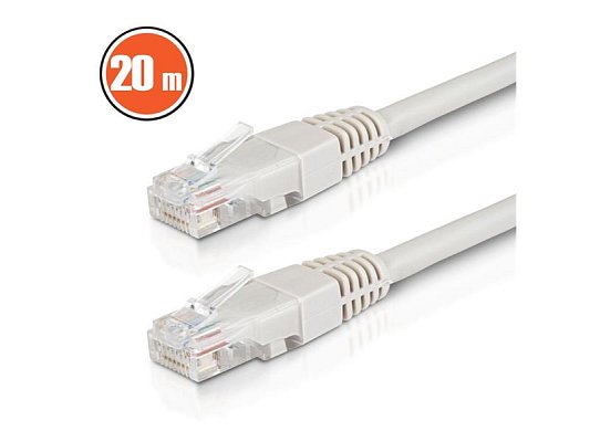 Kabel UTP Cat6 20m DELIGHT 20348