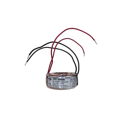 Toroidní transformátor 10VA,  230V / 1x8V AC 1,25A