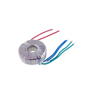 Toroidní transformátor 100VA, 230V / 2x10V AC 5A