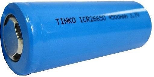 Baterie nabíjecí Li-Ion 26650 3,7V/4500mAh TINKO