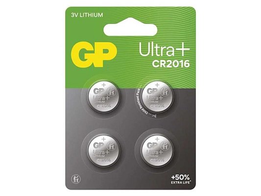 Baterie CR2016 GP lithiová 4ks